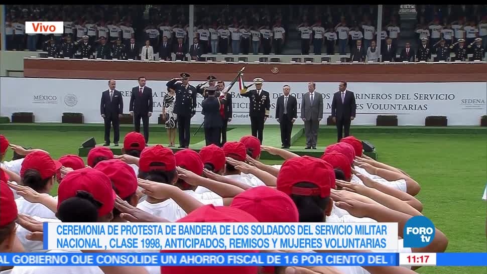 Enrique Peña EPN, servicio militar nacional, anticipados, remisos y mujeres voluntarias