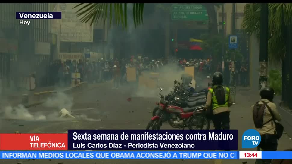 Policía de Venezuela, violencia en Venezuela, nicolás maduro, manifestaciones