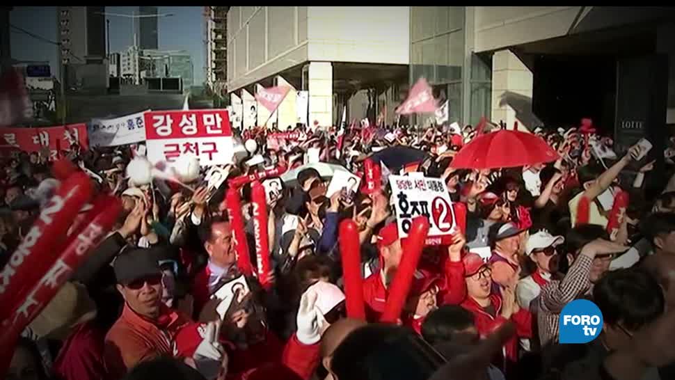 noticias,, forotv, Corea del Sur, elecciones presidenciales, 13 candidatos, surcoreanos