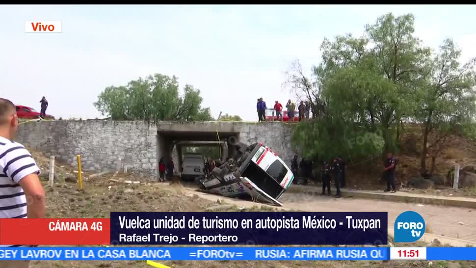 transporte público, Acolman, Estado de México, muertos, lesionados