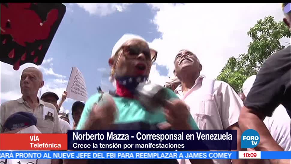 Protestas, Venezuela, El corresponsal, Norberto Mazza
