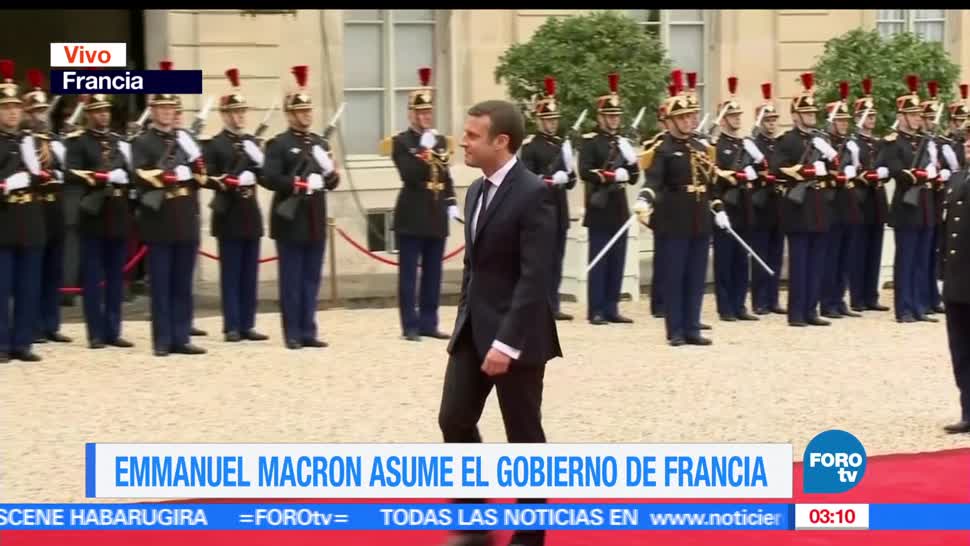 traspaso de poderes, Palacio del Elíseo, Macron, presidente de Francia