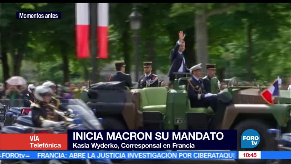 presidente de Francia, Macron, mandato, jefe de Estado galo