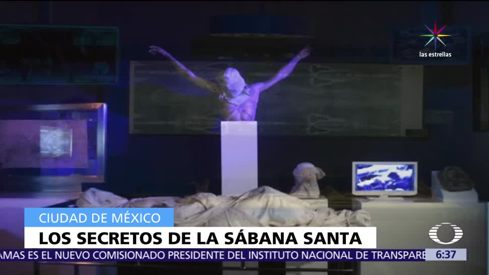 Inauguran exposición, Los Secretos de la Sábana Santa, Catedral CDMX, réplica exacta