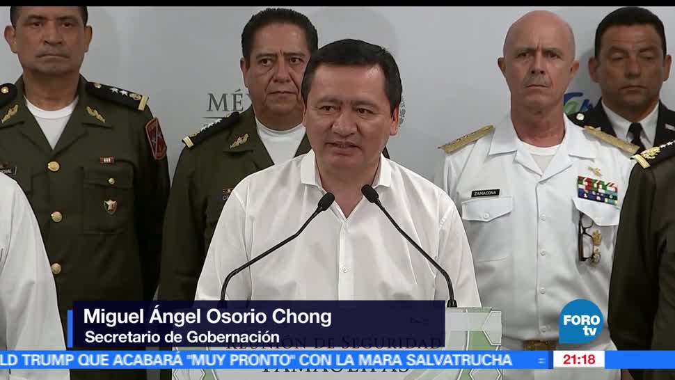 noticias, FOROtv, Osorio Chong, reconoce labor, Fuerzas Armadas, Tamaulipas