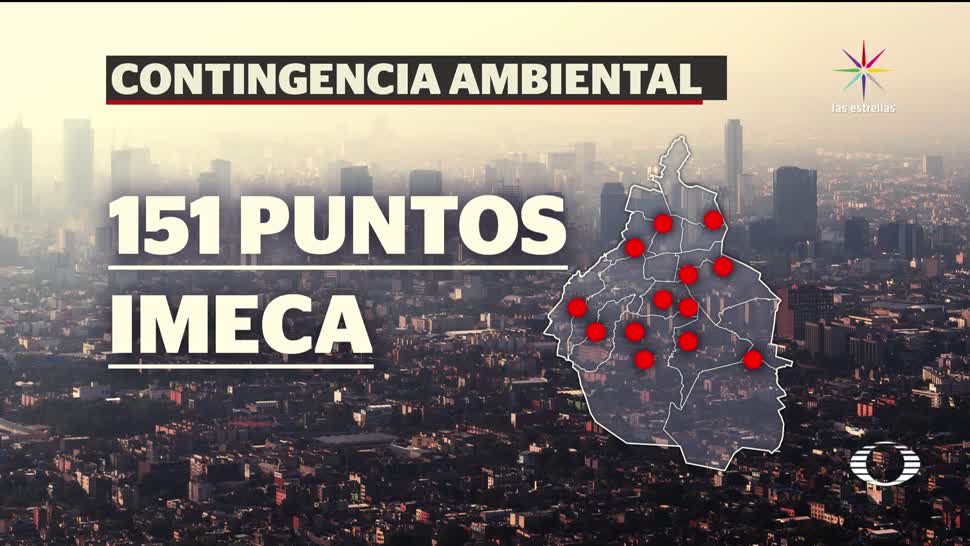 noticias, televisa news, contingencia ambiental, Valle de Mexico, Fase 1, Comisión Ambiental de la Megalópolis