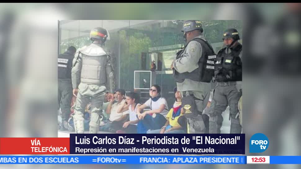 periodista, Luis Carlos Díaz, 42 muertos, protestas contra Nicolás Maduro