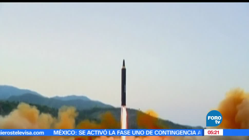 Corea del Norte, lanza nuevo misil, balístico, Consejo de Seguridad de la ONU