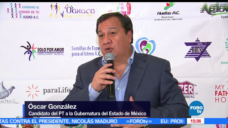 Oscar González, candidato del PT, convenio, contra la trata
