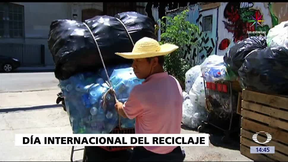 noticias, Televisa news, Día mundial del reciclaje, reciclaje, basura, día internacional del reciclaje