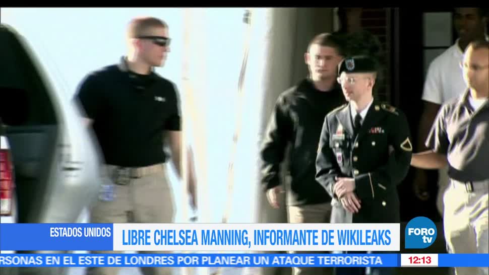 exsoldado transgénero, Sale de prisión, Chelsea Manning, informante de Wikileaks