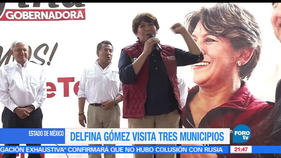 Delfina Gómez, visita, Tenancingo, Morena, Visita, Tenenancingo,