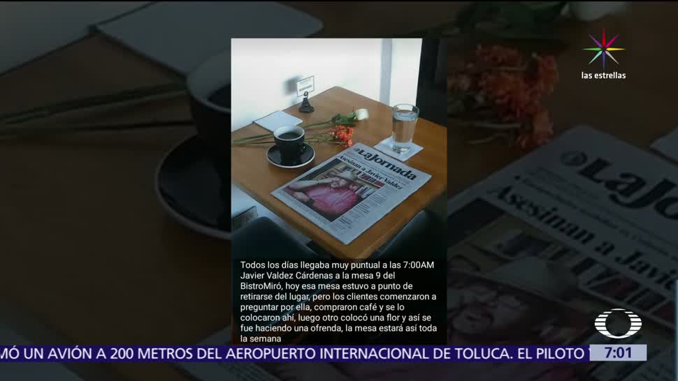 café Miró, Culiacán, homenaje, periodista asesinado, Javier Valdez