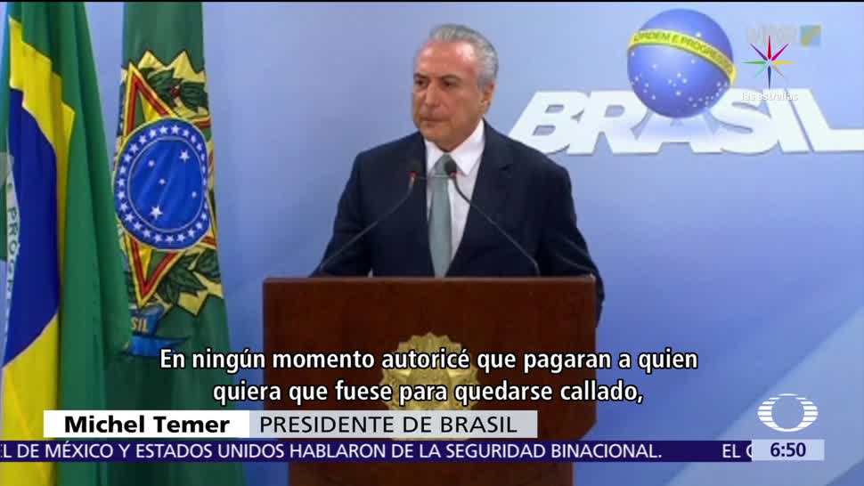 Investigan, presidente, Temer, protestas Brasil