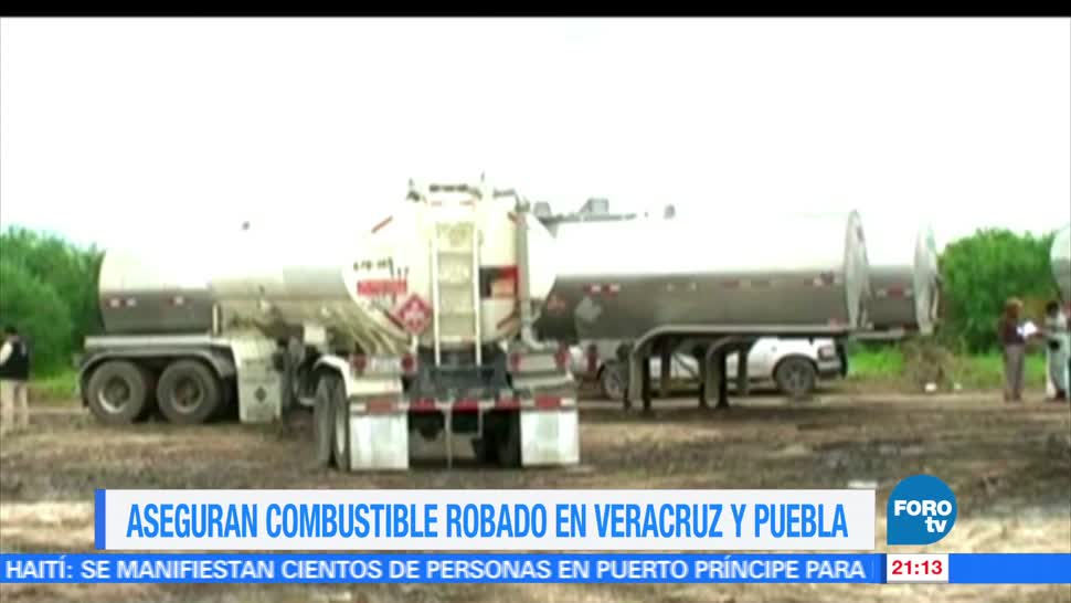 PGR, asegura, litros de hidrocarburo, Veracruz y Puebla, combustibles, huachicoleros