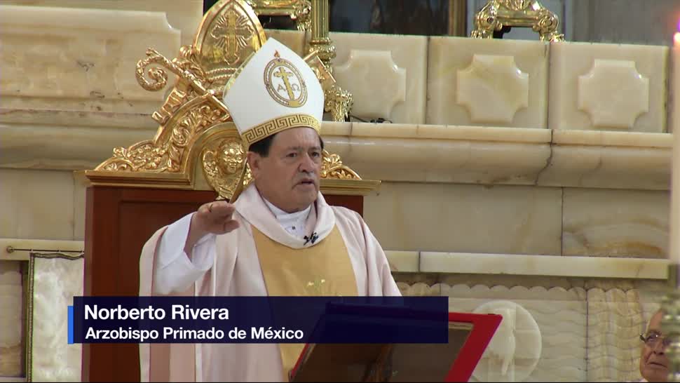 Iglesia católica, perdona agresión, cardenal Norberto Rivera, Catedral