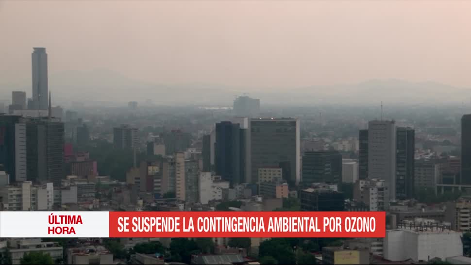Comisión Ambiental de la Megalópolis (CAMe), Valle de México, suspende la contingencia, ambiental