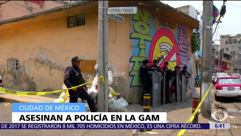 policía preventivo, vecindad. colonia Santiago Atzacoalco, hombres armados