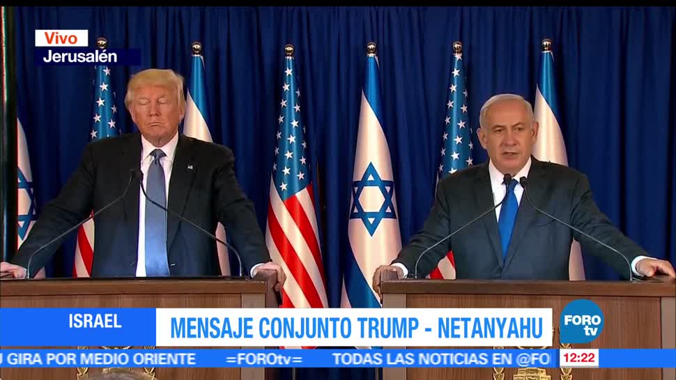 Estados Unidos, Trump, primer ministro, Israel, Netanyahu, primera gira internacional
