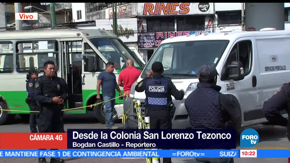 individuos armados, transporte público, avenida Tláhuac, muere pasajero