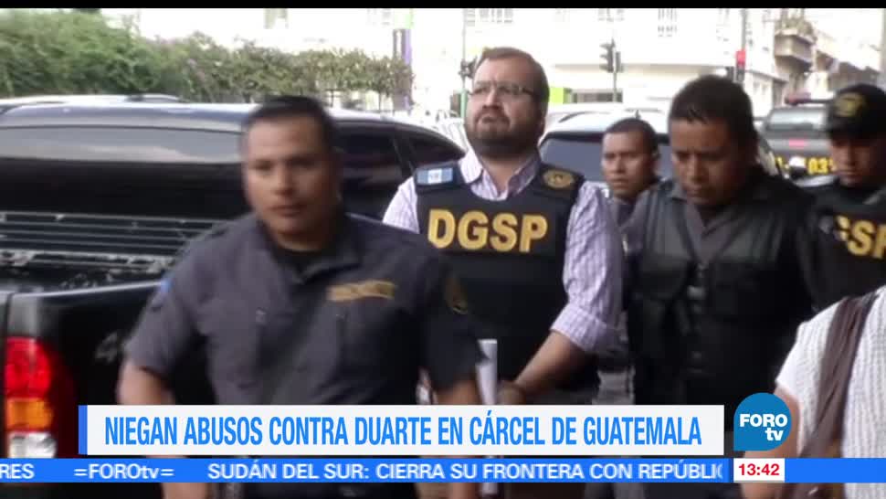 Niegan, abusos, Duarte, cárcel de Guatemala