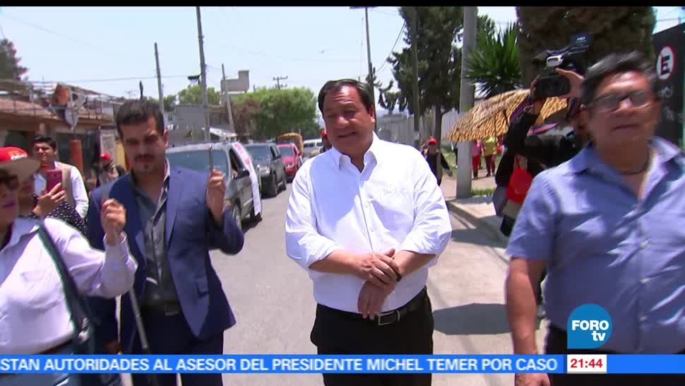 noticias, forotv, Óscar González, visita, Ecatepec, pt