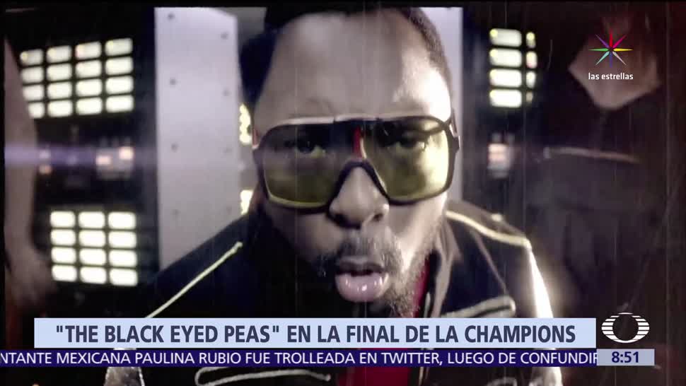 The Black Eyed Peas, final de la Liga de Campeones, Real Madrid, Juventus