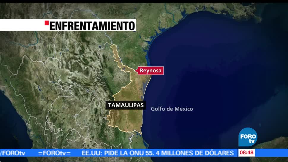 Civiles armados, uniformados en Reynosa, Tamaulipas, presuntos delincuentes