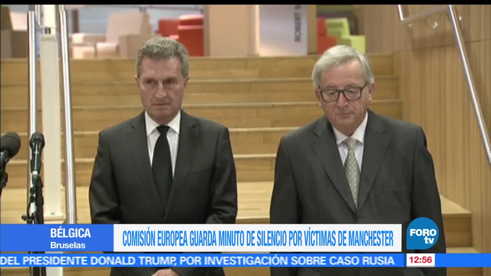 Jean-Claude Juncker, Comisión Europea, Colegio de Comisarios, minuto de silencio