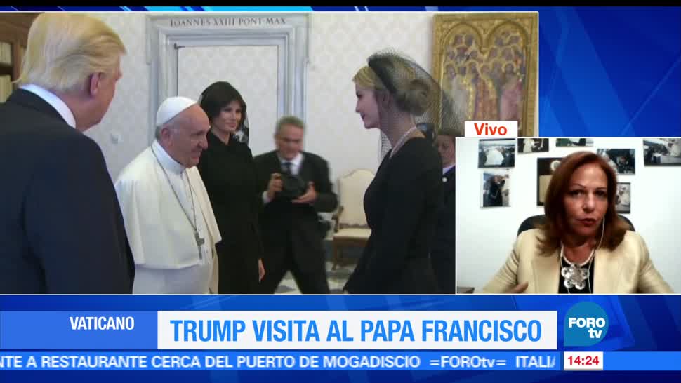 noticias, forotv, papa, gesto serio, Trump, papa francisco