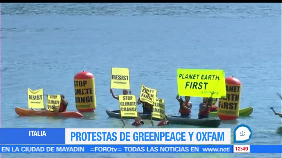 Greenpeace, Activistas, Oxfam, cambio climático