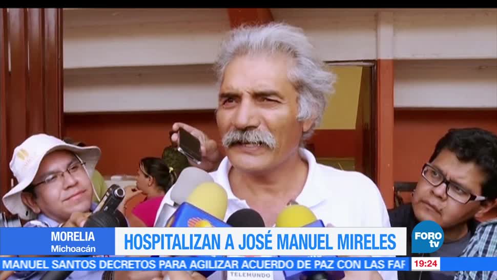 Hospitalizan, José Manuel Mireles, Lider, autodefensas, michoacán, morelos