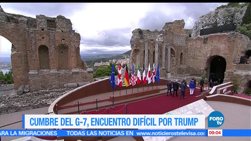 Cumbre, G-7, dirigentes, presidente Trump
