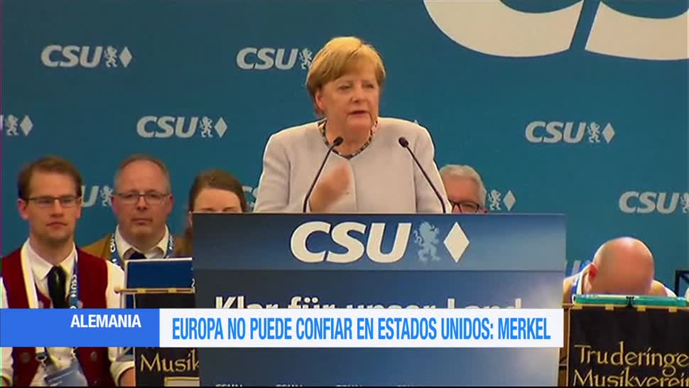 europeos, Angela Merkel, canciller alemana, Trump
