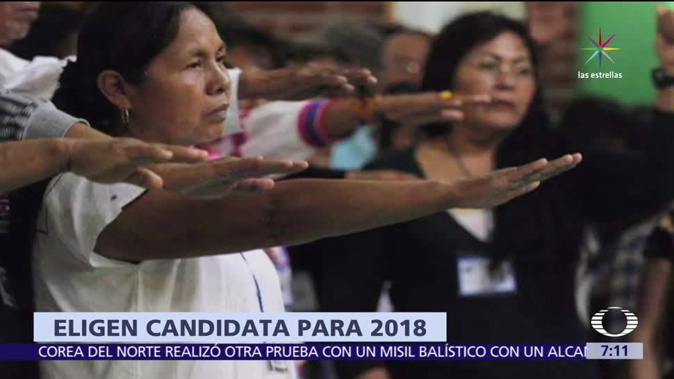 EZLN, María de Jesús Patricio, candidata presidencial, movimiento indígena, elección del 2018