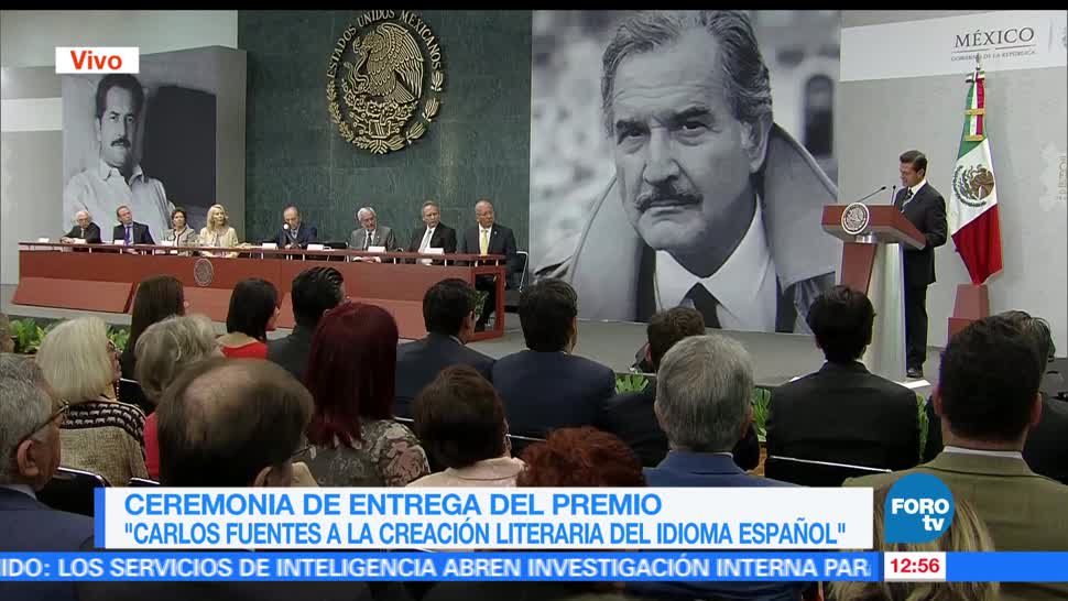 presidente, Peña Nieto EPN, Premio Carlos Fuentes, Creación Literaria