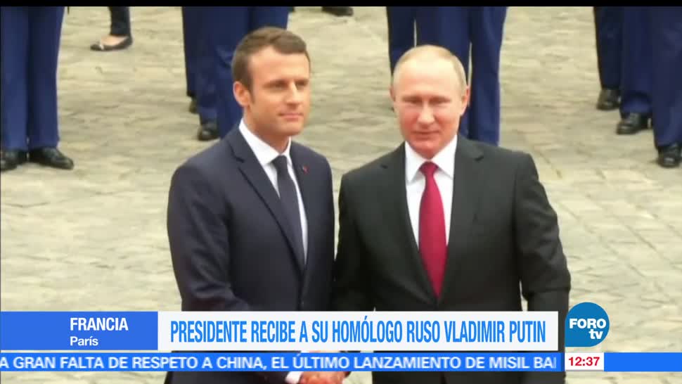 Francia, Emmanuel Macron, Rusia, Vladimir Putin