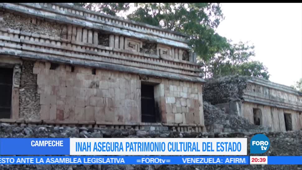 noticias, forotv, INAH, asegura, patrimonio cultural, Campeche