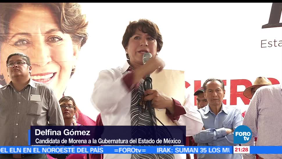noticias, forotv, Delfina Gómez, visita, Teotihuacán, candidata de Morena