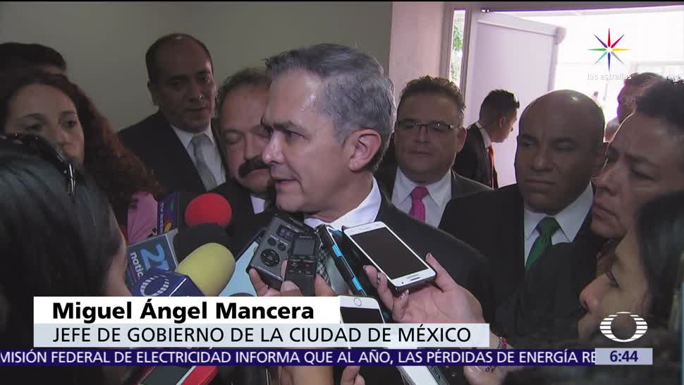 Miguel Ángel Mancera, jefe de Gobierno, CDMX, temporada de lluvias