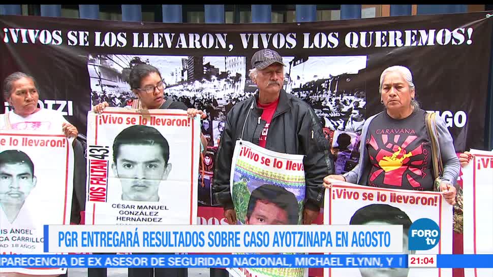 PGR, entregará, resultados, caso Ayotzinapa, 43, normalistas