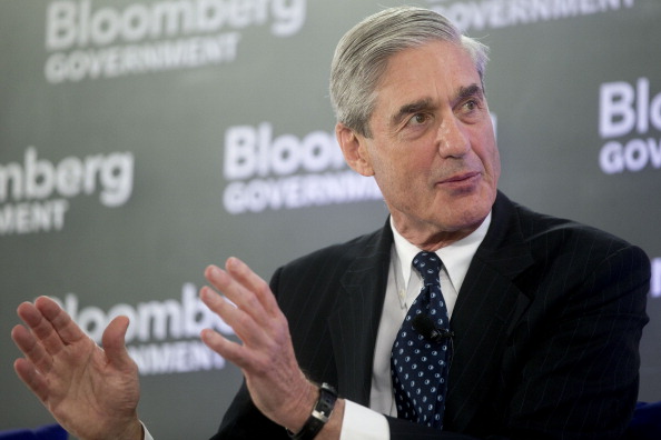 Robert Mueller, exdirector de la Oficina Federal de Investigaciones, durante una conferencia de prensa. (Getty Images)