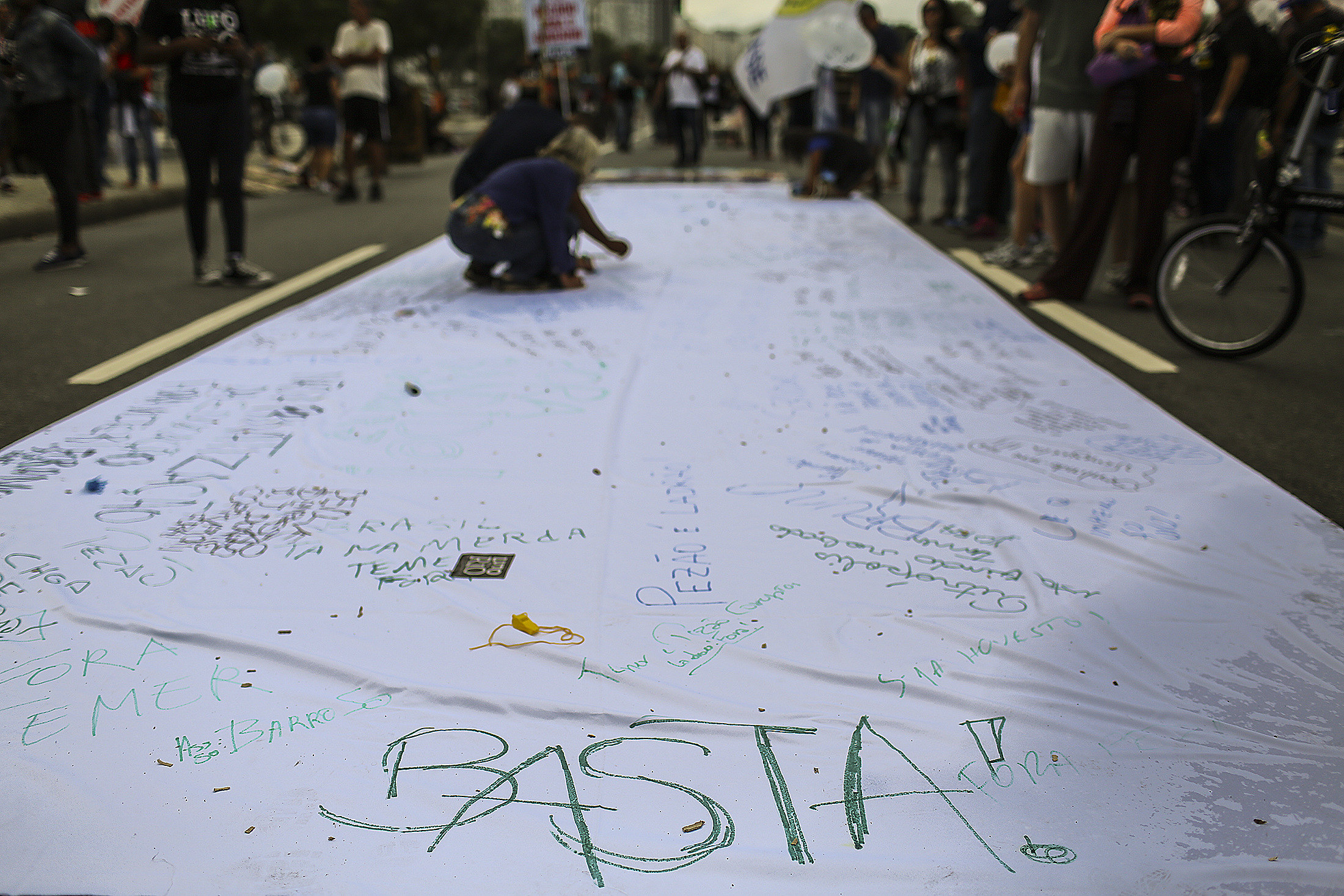 Brasil, michel temer, corrupción, marcha, manifestantes