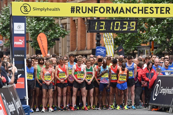 medio maratón, manchester, Gran Carrera de Manchester, corredores