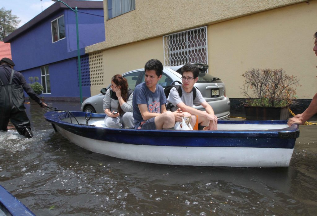 Ciudad México, lluvias, inundaciones, clima