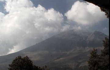 actividad del volcan popocatepetl del 18 de mayo