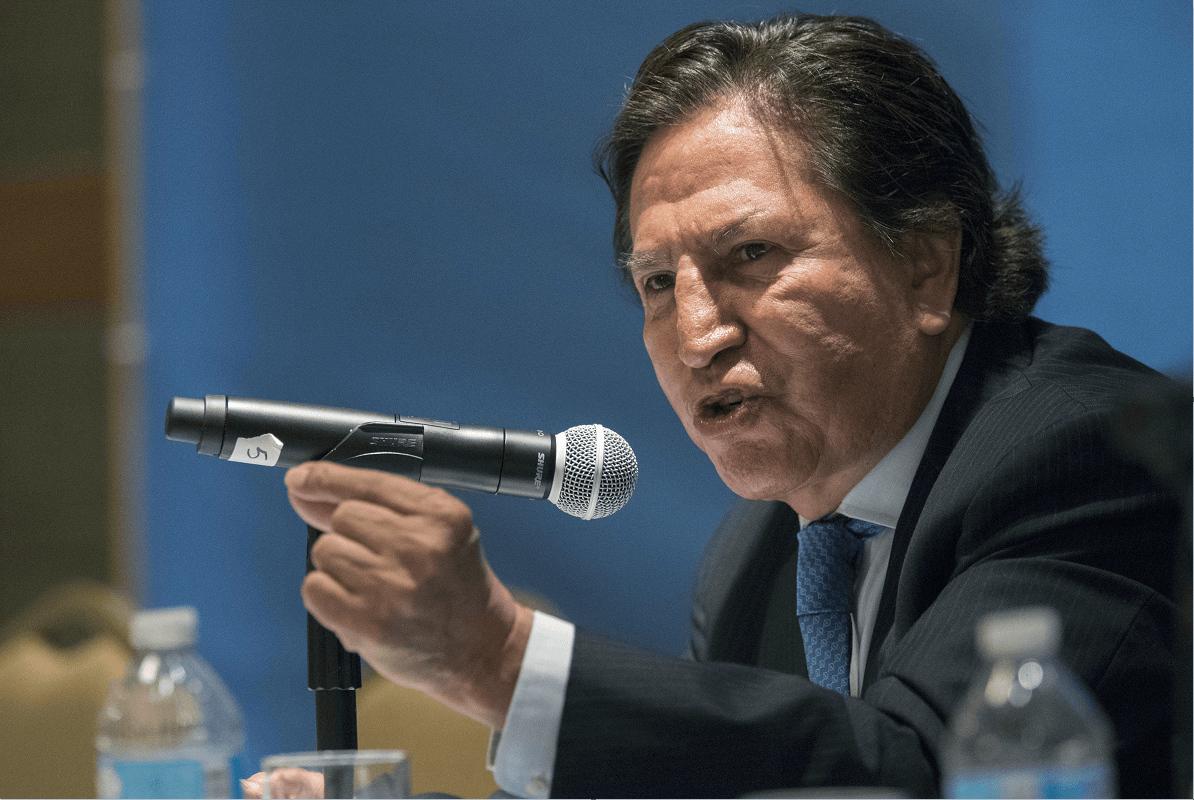 Alejandro Toledo, expresidente de Perú, participa en foro sobre sustentabilidad ante Naciones Unidas