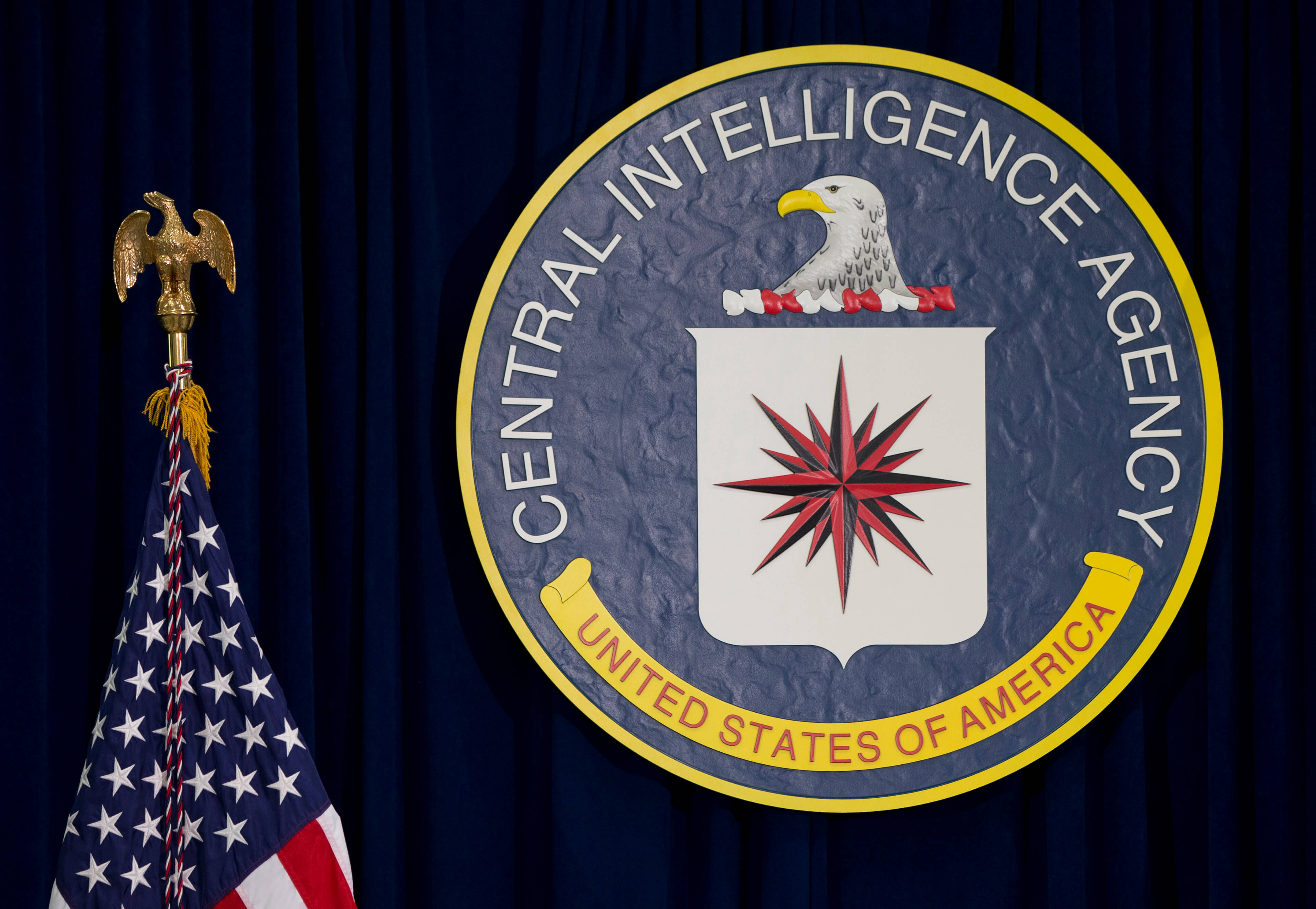 Agencia Central de Inteligencia, CIA, Langley, logotipo