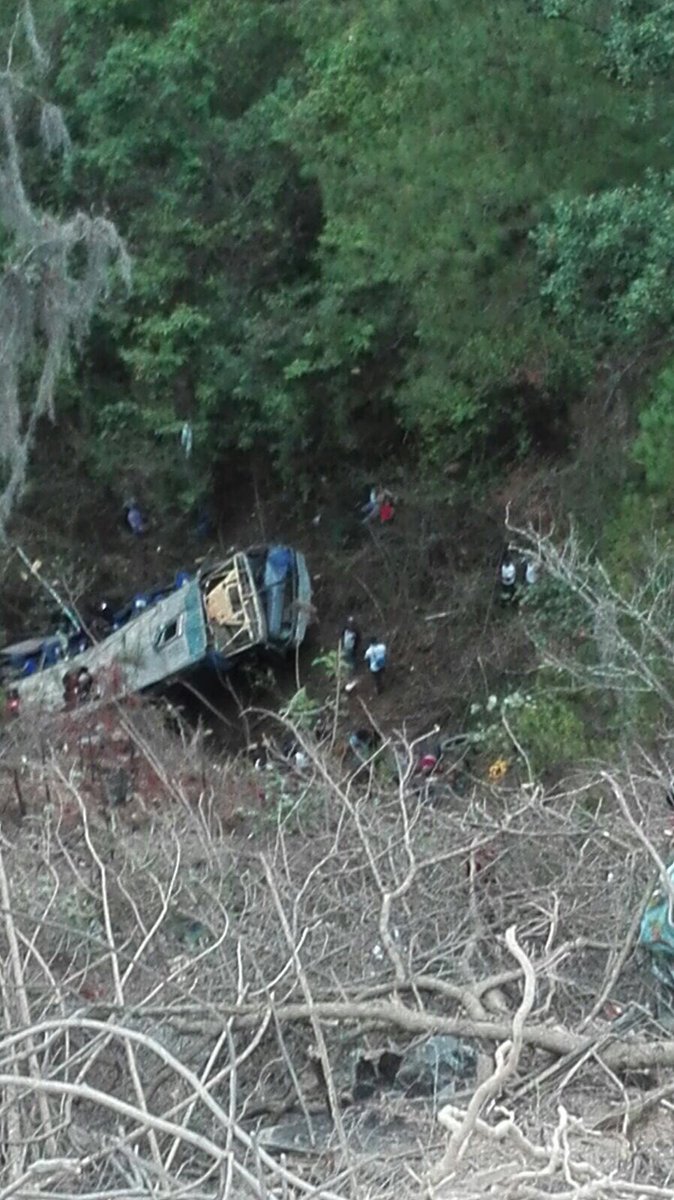 Aumenta a 18 el número de muertos por accidente en Chiapas
