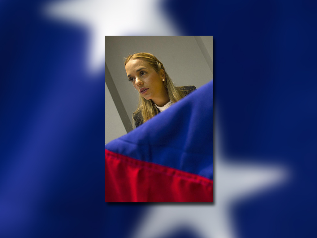 Lilian Tintori opositora venezolana en entrevista